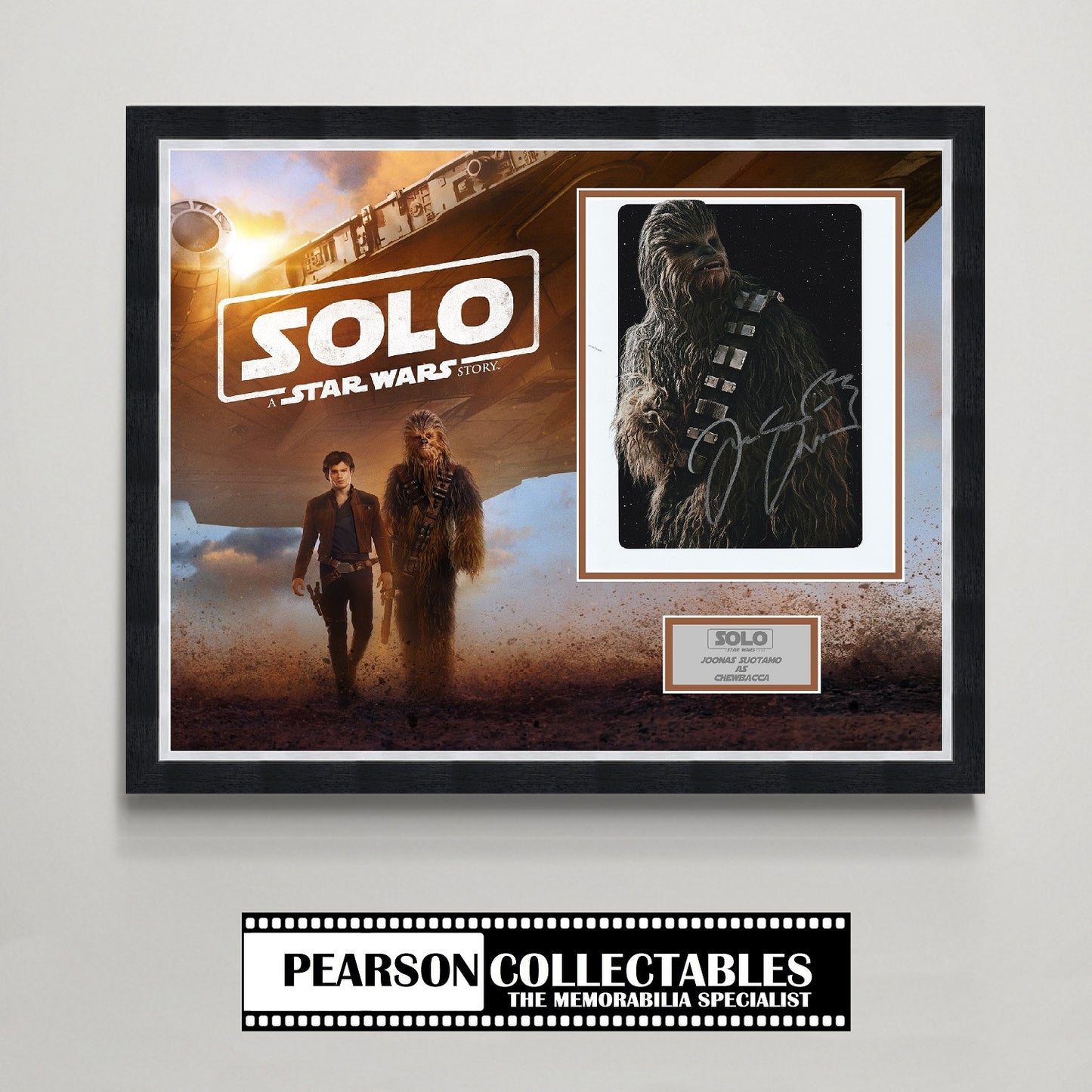 Jonas Suotamo 'Solo: A Star Wars Story' Autograph Display