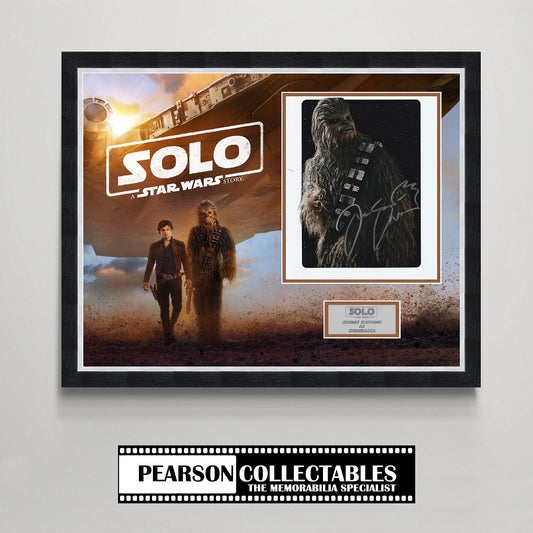 Jonas Suotamo 'Solo: A Star Wars Story' Autograph Display