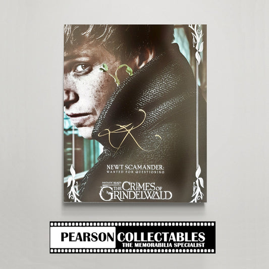 Eddie Redmayne 'Fantastic Beasts' Autograph Photo