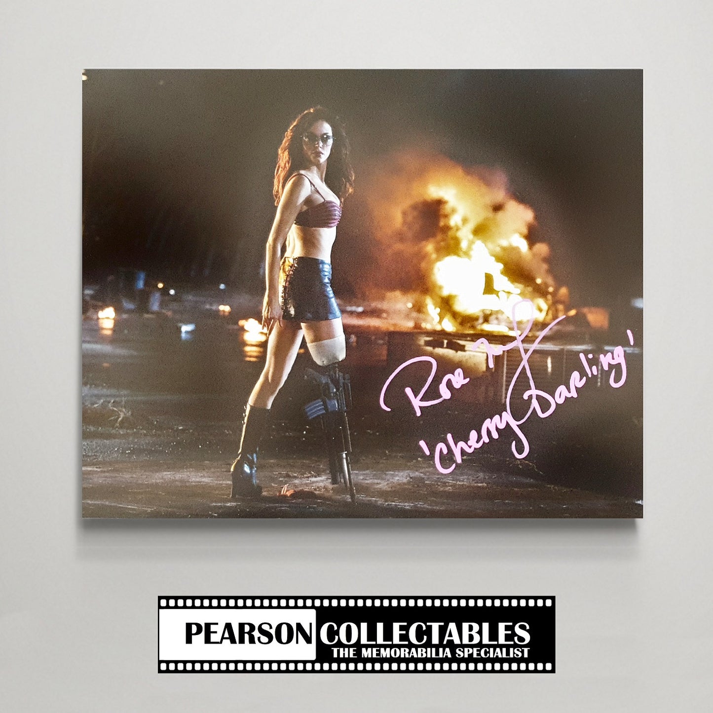 Rose McGowan 'Planet Terror' Autograph Photo