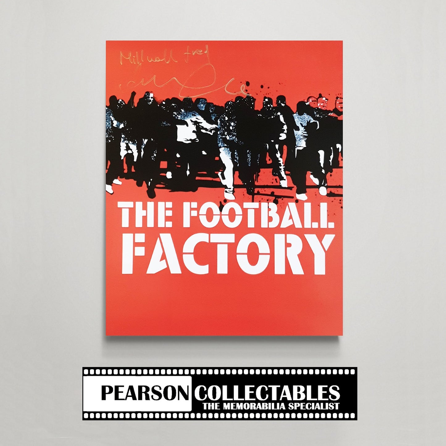 Tamer Hassan 'The Football Factory' Autograph Photo