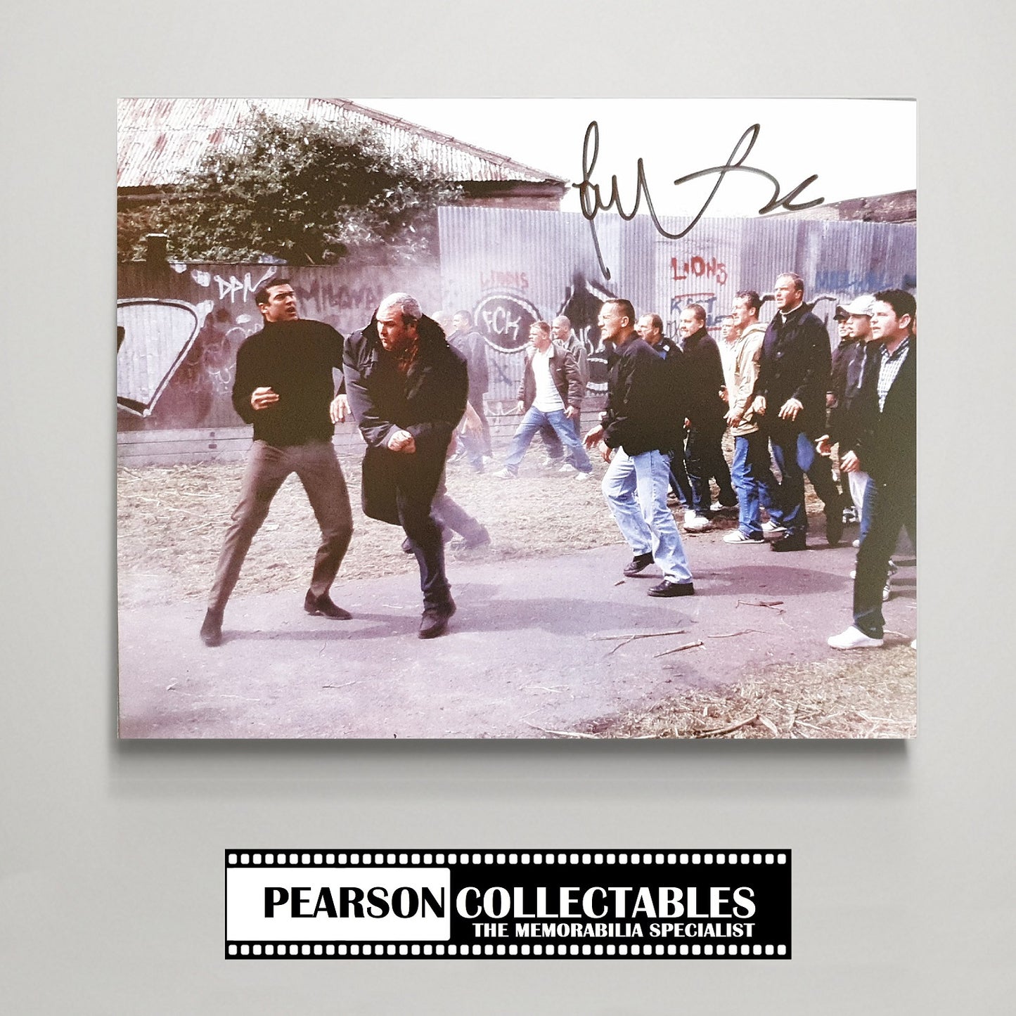 Tamer Hassan 'The Football Factory' Autograph Photo