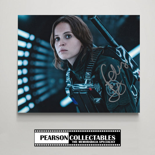 Felicity Jones 'Rogue One' Autograph Photo