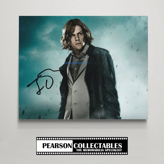 Jesse Eisenberg 'Batman Vs. Superman' Autograph Photo