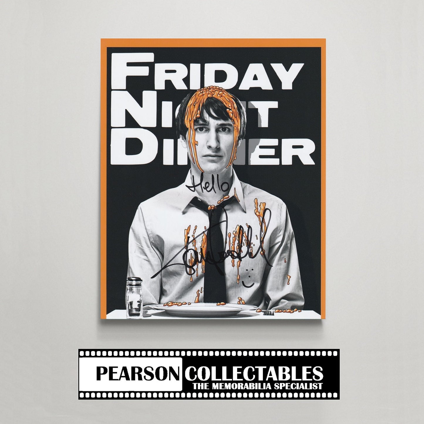 Tom Rosenthal 'Friday Night Dinner' Autograph Photo