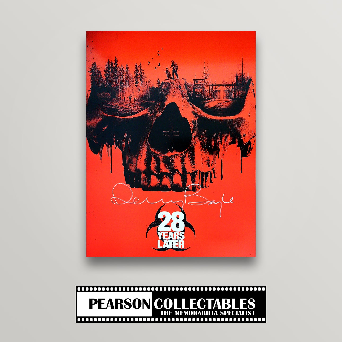 Danny Boyle Signed '28 Years Later' Mini-Poster