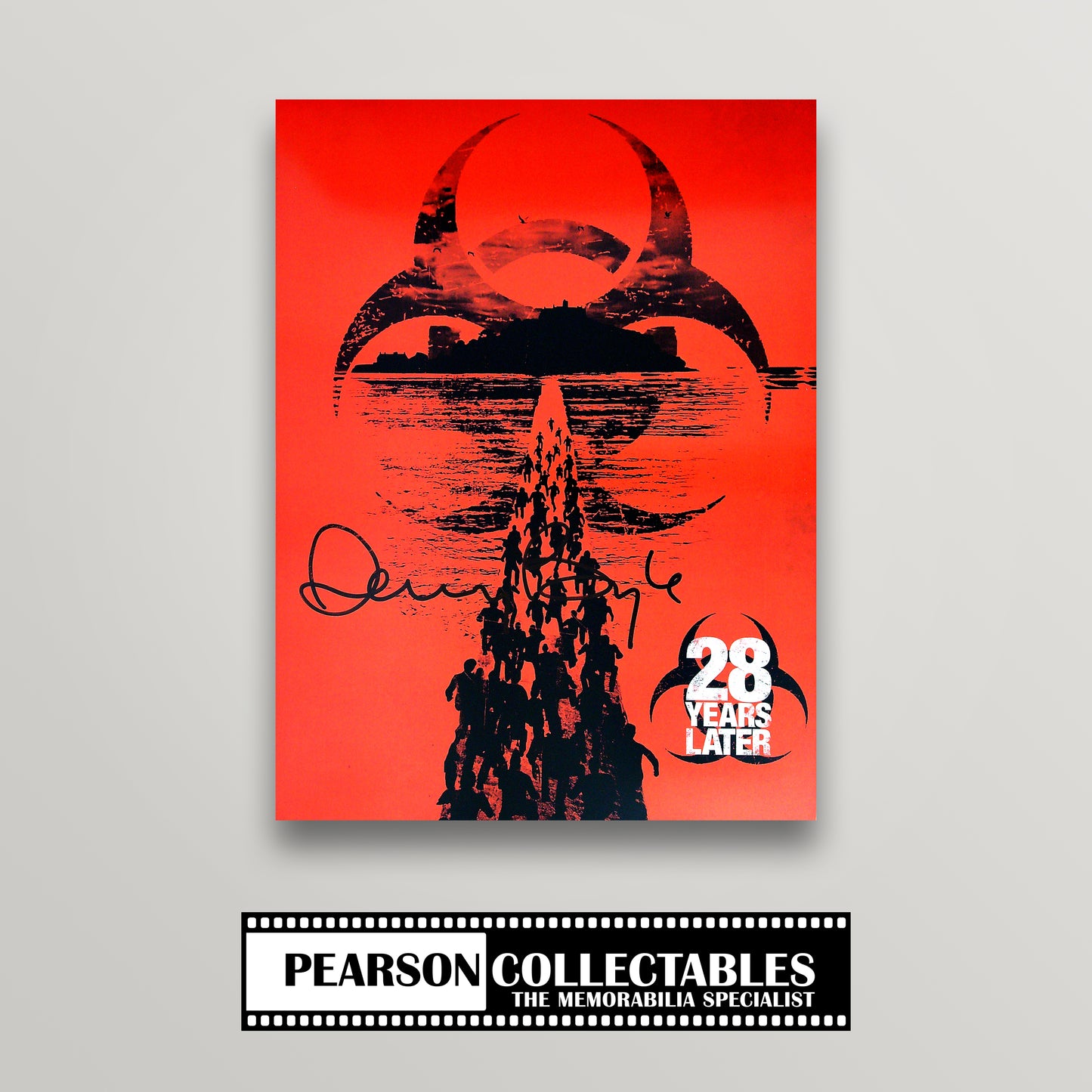 Danny Boyle Signed '28 Years Later' Mini-Poster