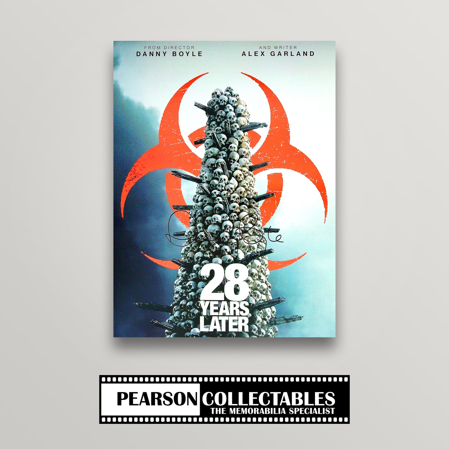 Danny Boyle Signed '28 Years Later' Mini-Poster