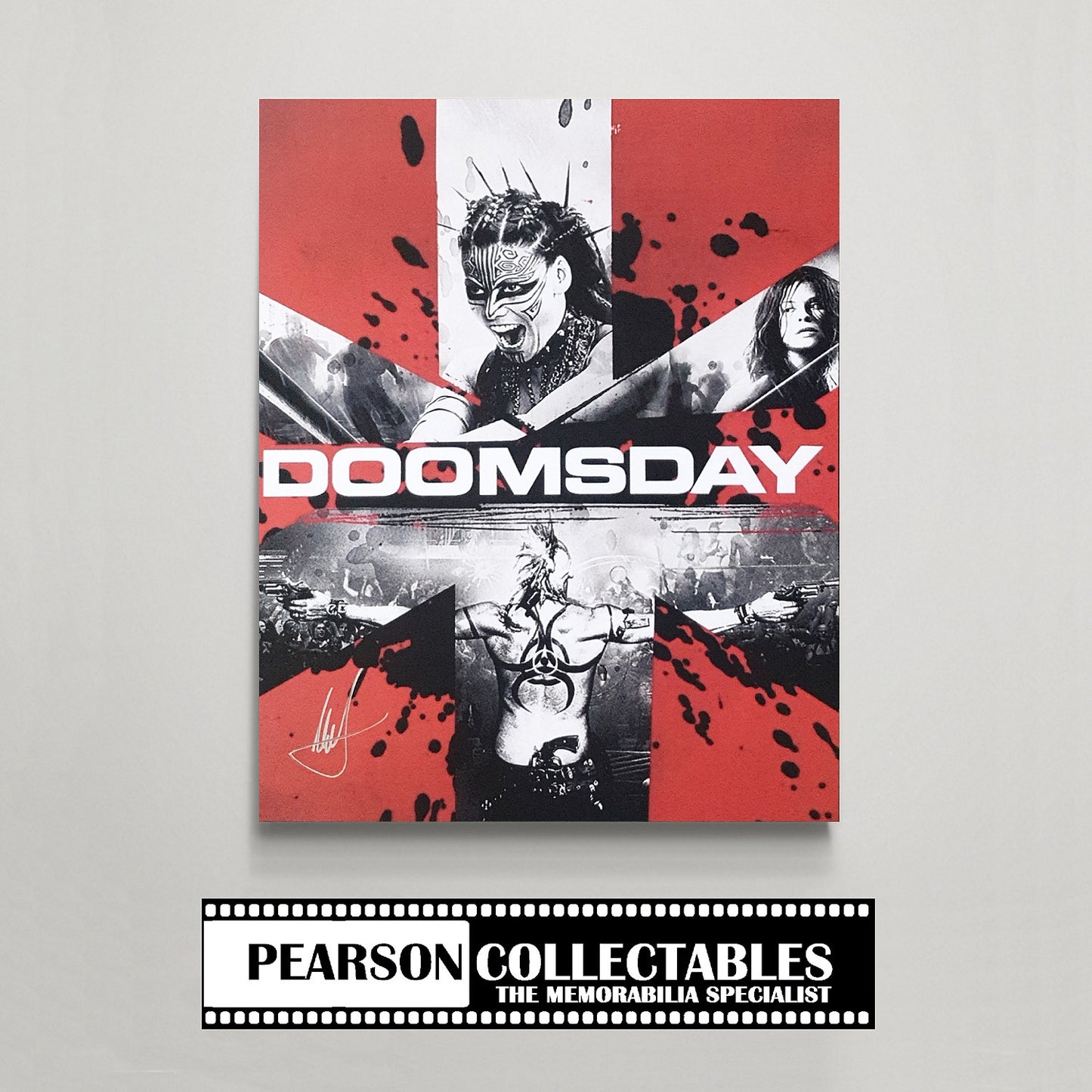 Neil Marshall Signed 'Doomsday' Mini-Poster