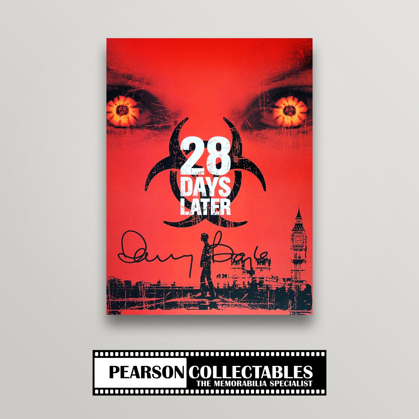 Danny Boyle Signed '28 Days Later' Mini-Poster