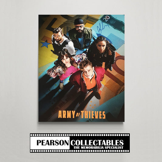 Guz Khan Signed 'Army Of Thieves' Mini-Poster