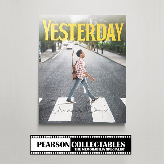 Danny Boyle Signed 'Yesterday' Mini-Poster