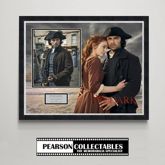Aidan Turner 'Poldark' Autograph Display