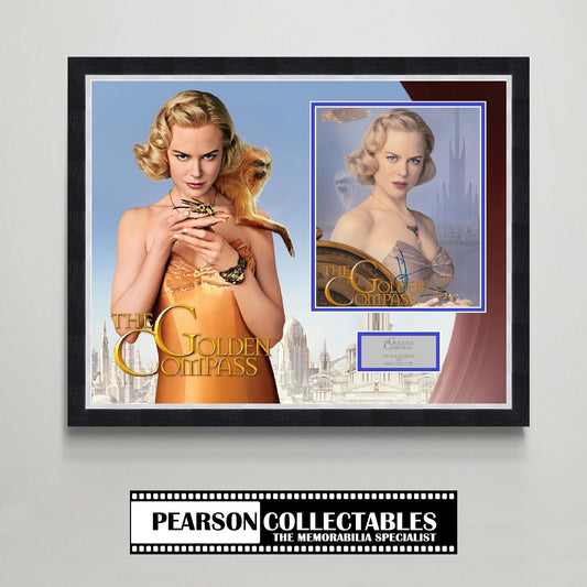 Nicole Kidman 'The Golden Compass' Autograph Display