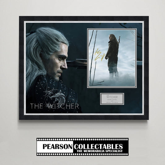 Henry Cavill 'The Witcher' Autograph Display