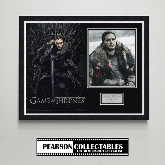 Kit Harington 'Game Of Thrones' Autograph Display