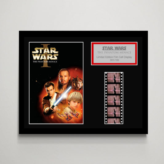 Star Wars: The Phantom Menace Small Film Cell Display