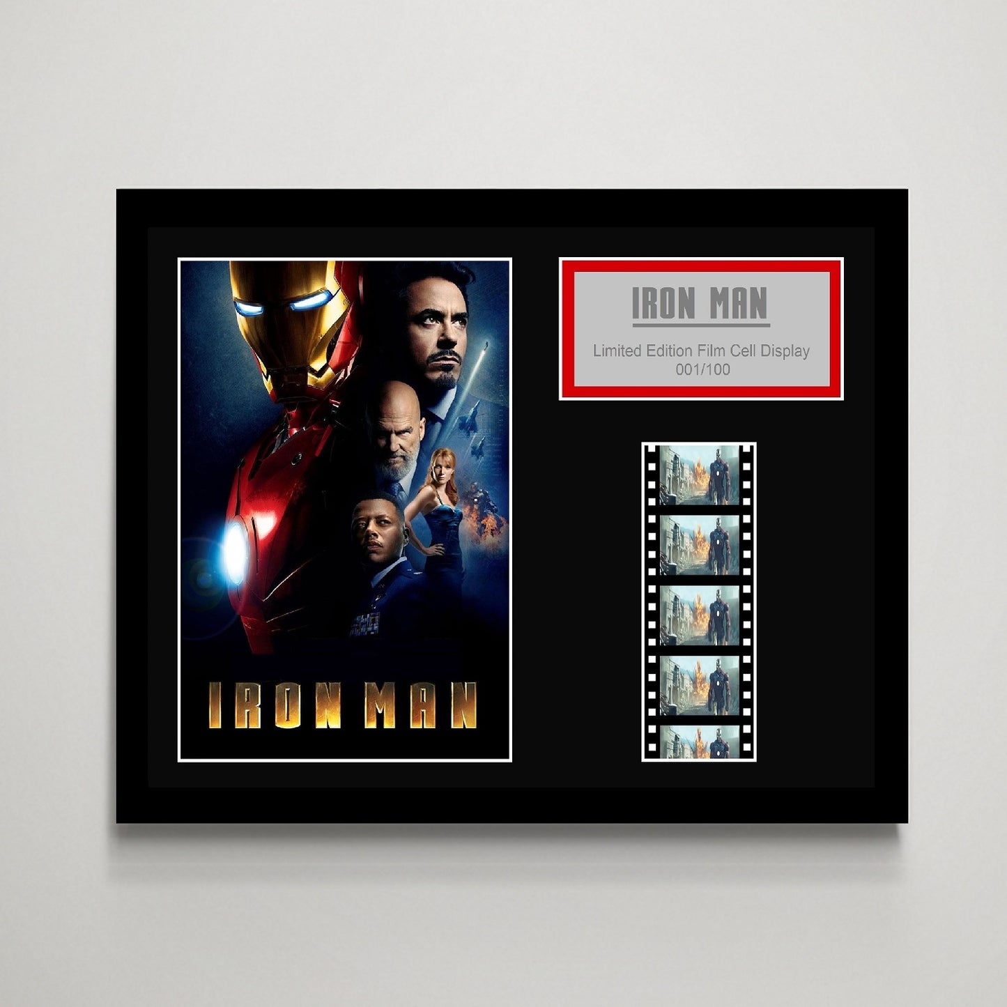 Iron Man Small Film Cell Display