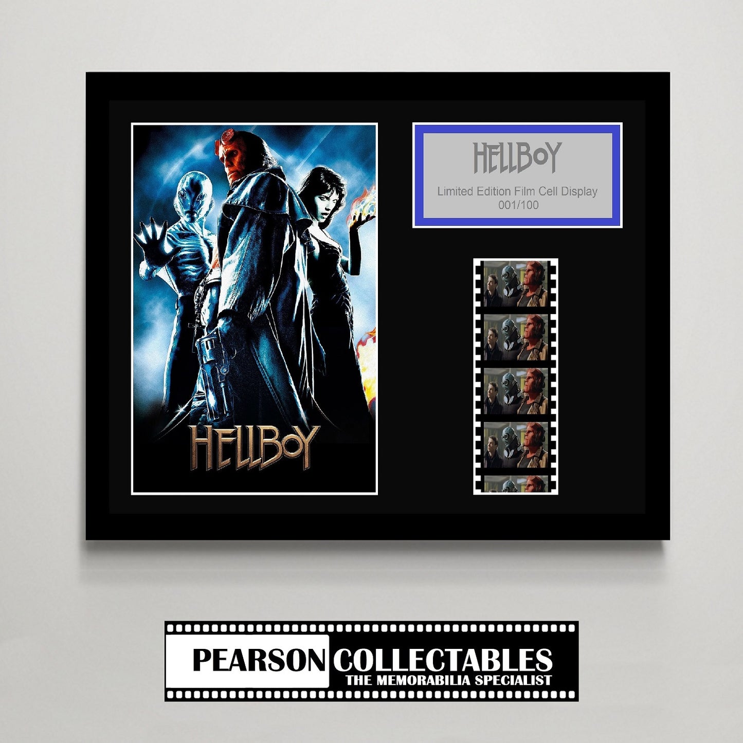 Hellboy Small Film Cell Display