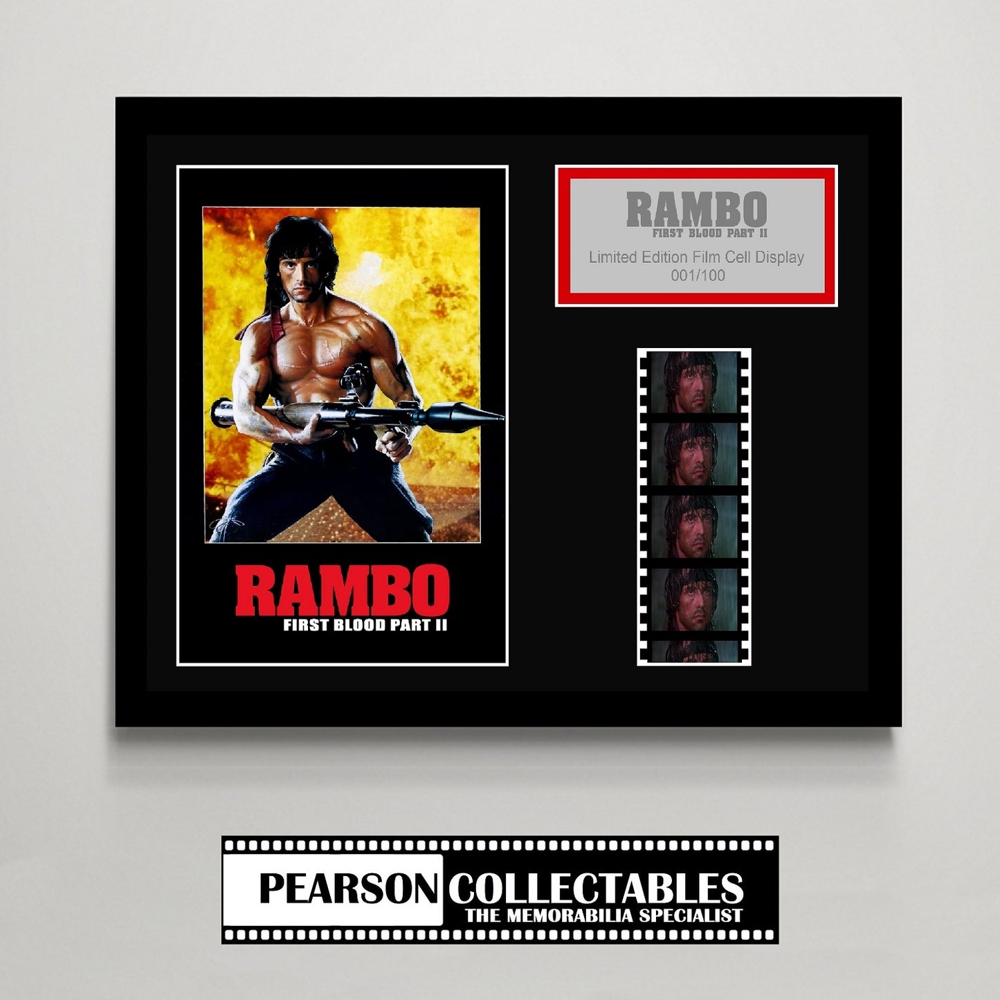 Rambo: First Blood Pt. 2 Small Film Cell Display