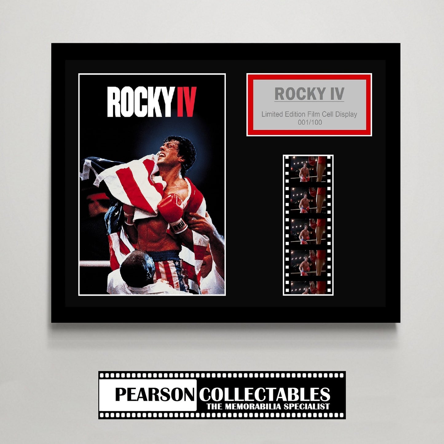 Rocky IV Small Film Cell Display