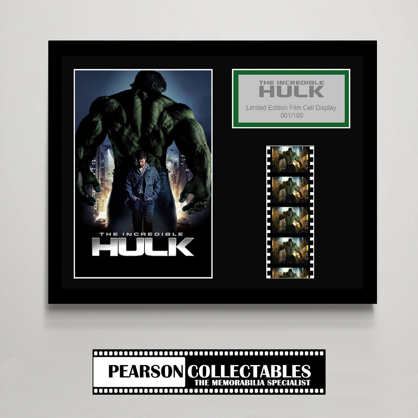 Incredible Hulk (The) Small Film Cell Display