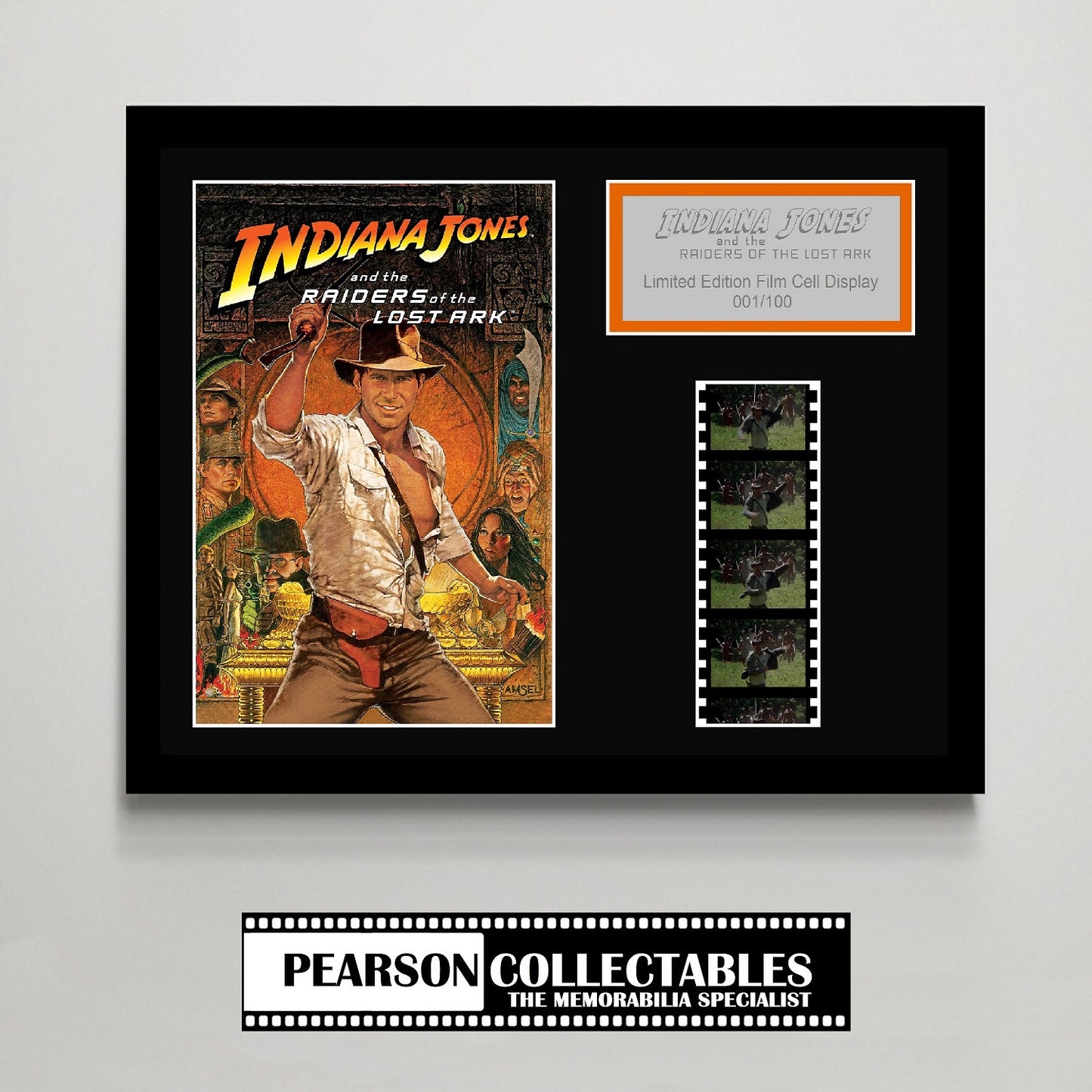 Indiana Jones: Raiders Of The Lost Ark Small Film Cell Display