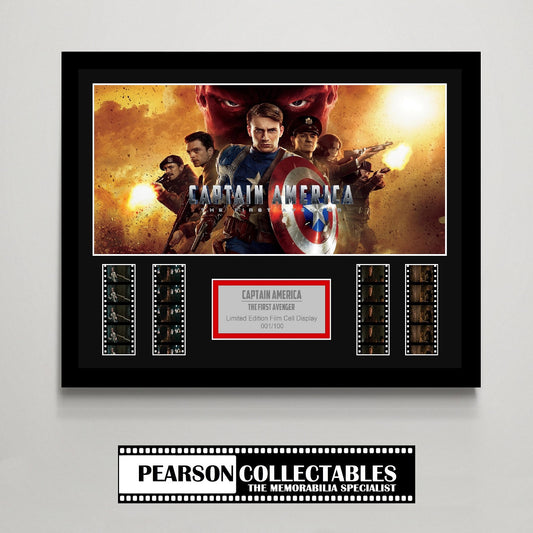 Captain America: The First Avenger Large Film Cell Display