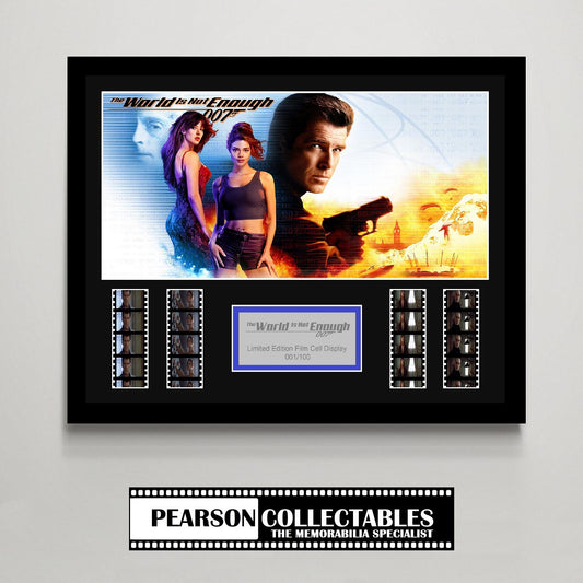 James Bond: The World Is Not Enough Large Film Cell Display