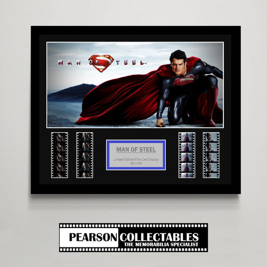 Man Of Steel Large Film Cell Display