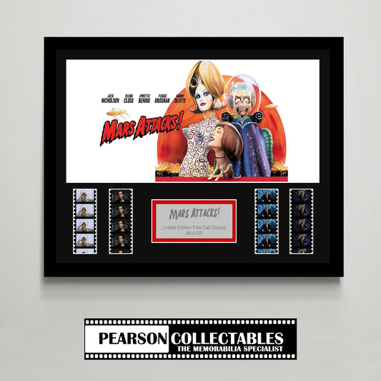 Mars Attacks Large Film Cell Display