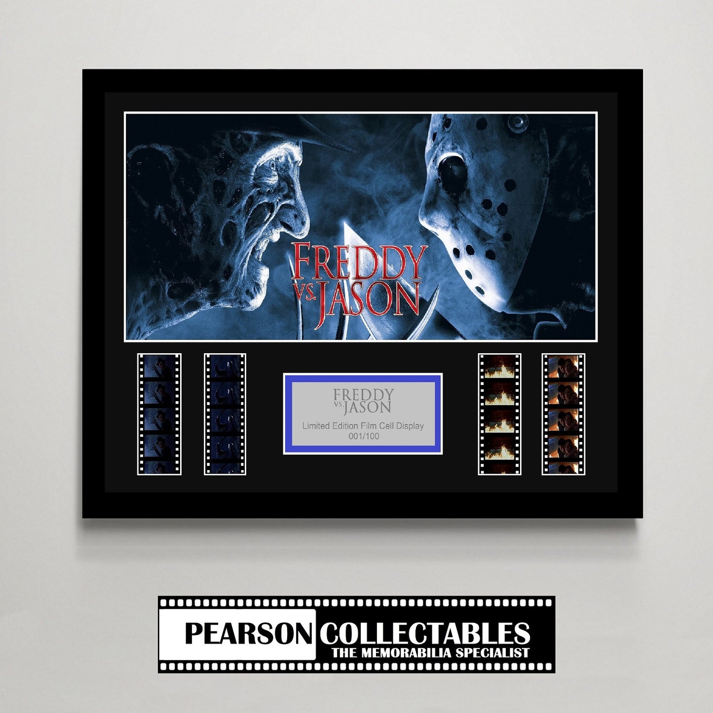 Freddy Vs. Jason Large Film Cell Display