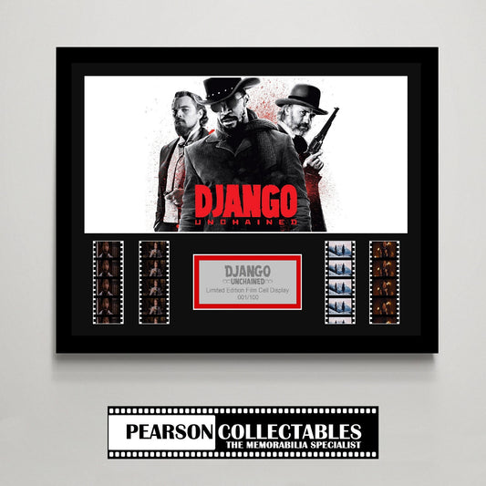 Django Unchained Large Film Cell Display