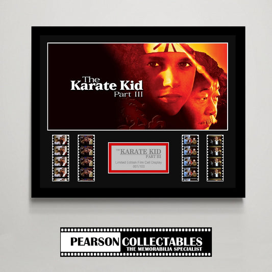 Karate Kid Pt. 3 (The) Large Film Cell Display