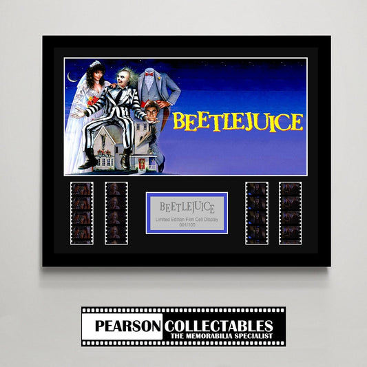 Beetlejuice Large Film Cell Display