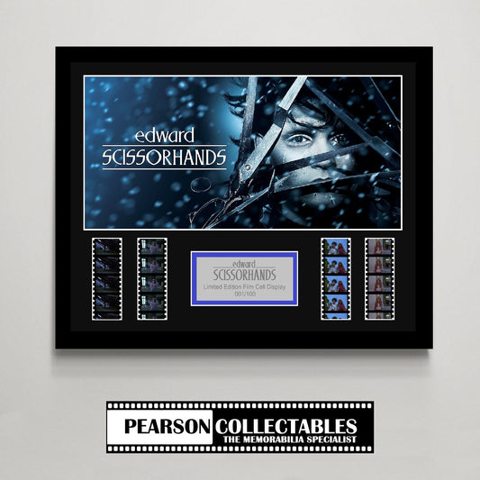 Edward Scissorhands Large Film Cell Display