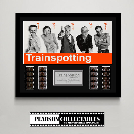 Trainspotting Large Film Cell Display