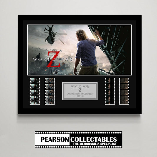 World War Z Large Film Cell Display