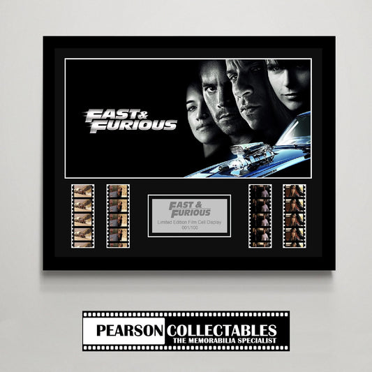 Fast & Furious Large Film Cell Display