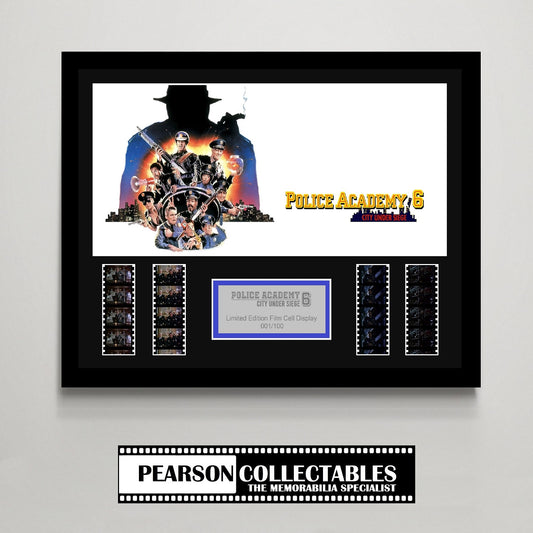 Police Academy 6: City Under Siege Large Film Cell Display