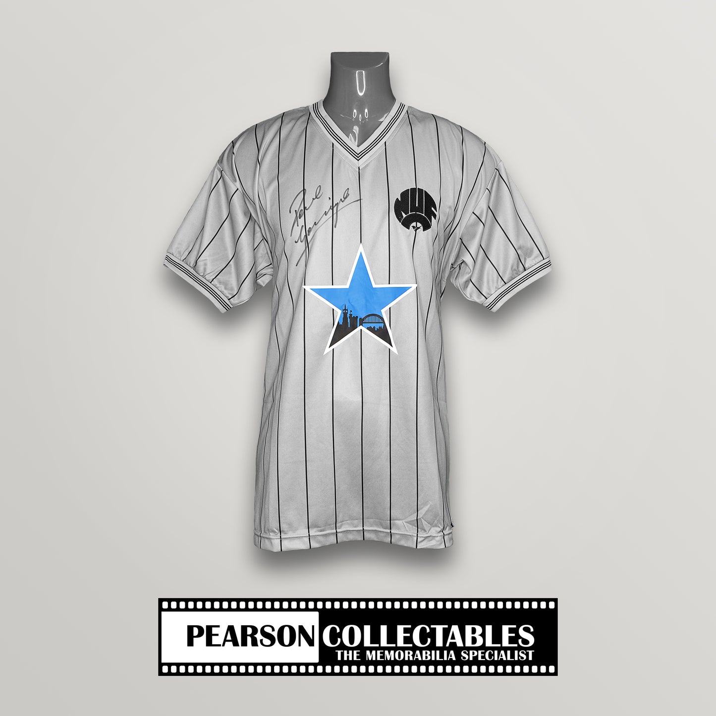 Paul Gascoigne Signed 'Newcastle United' Football Shirt
