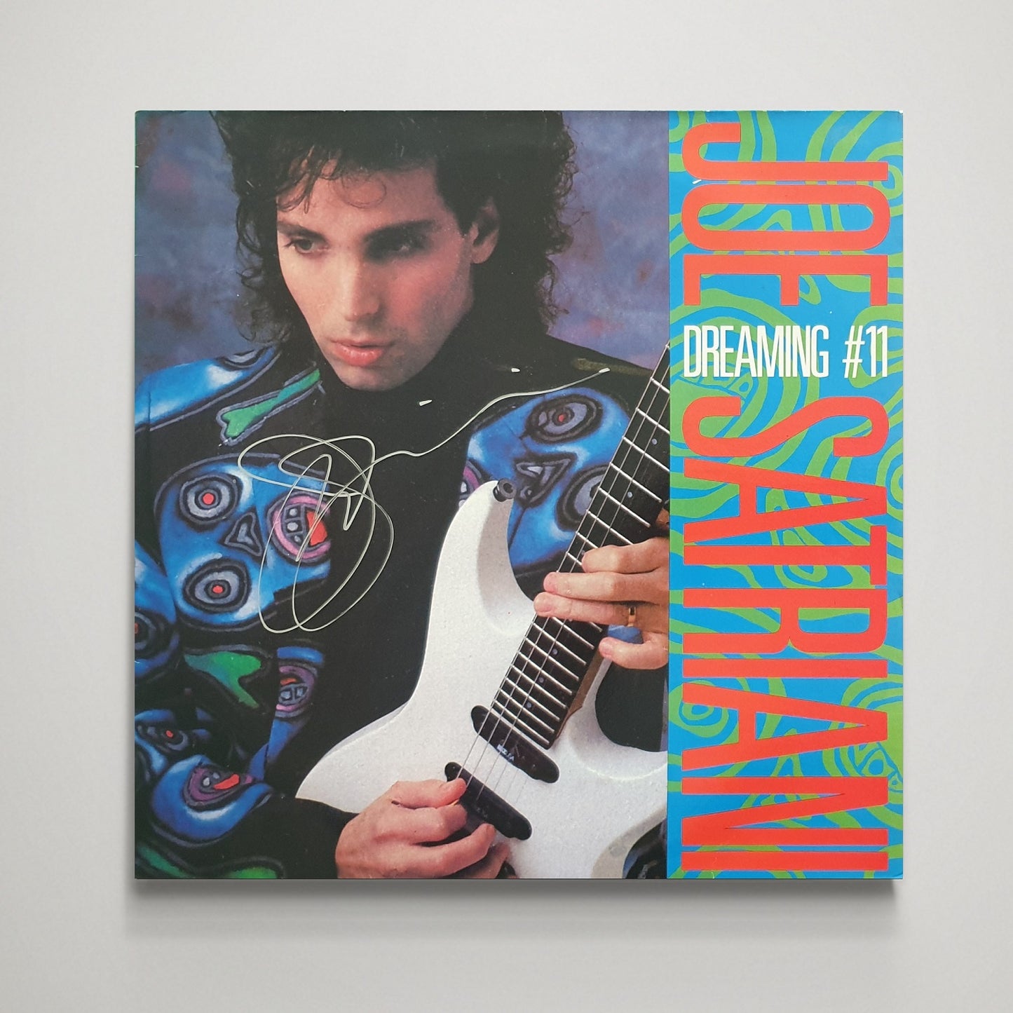 Joe Satriani Signed 'Dreaming #11' LP