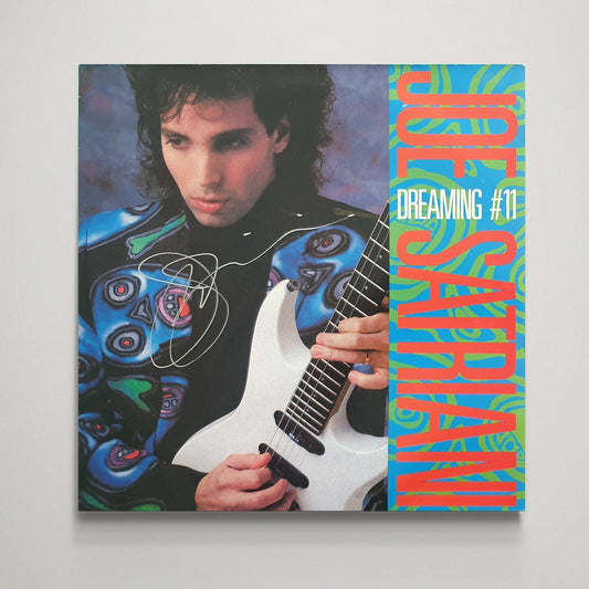 Joe Satriani Signed 'Dreaming #11' LP