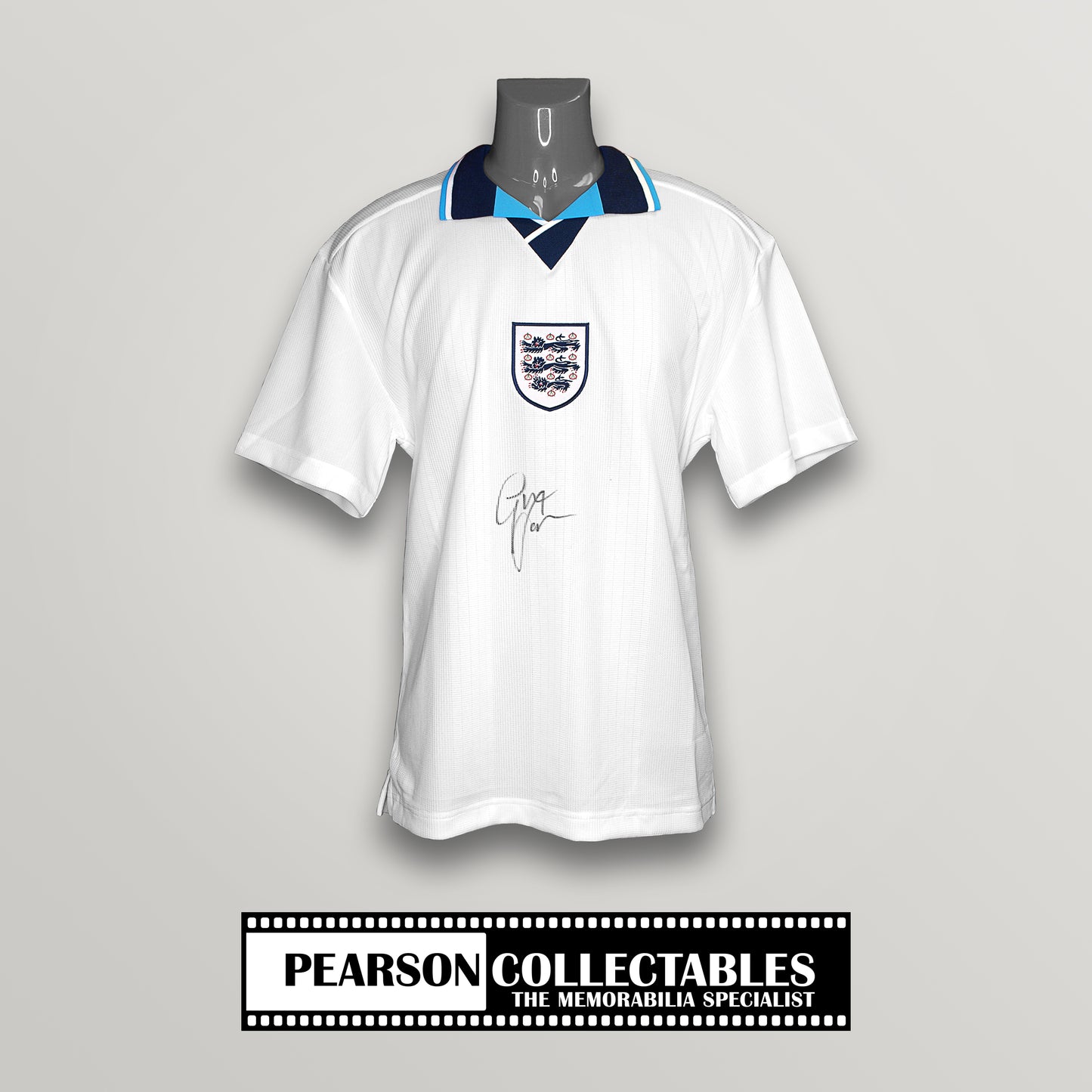 Gareth Southgate Signed 'England - Euro 96' Football Shirt
