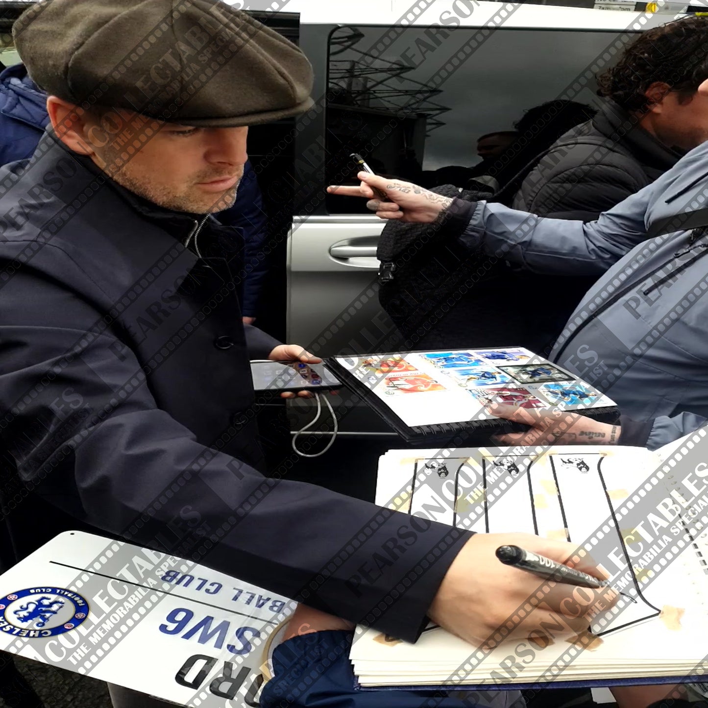 Chelsea - Joe Cole 'Stamford Bridge' Signed Street Sign Display
