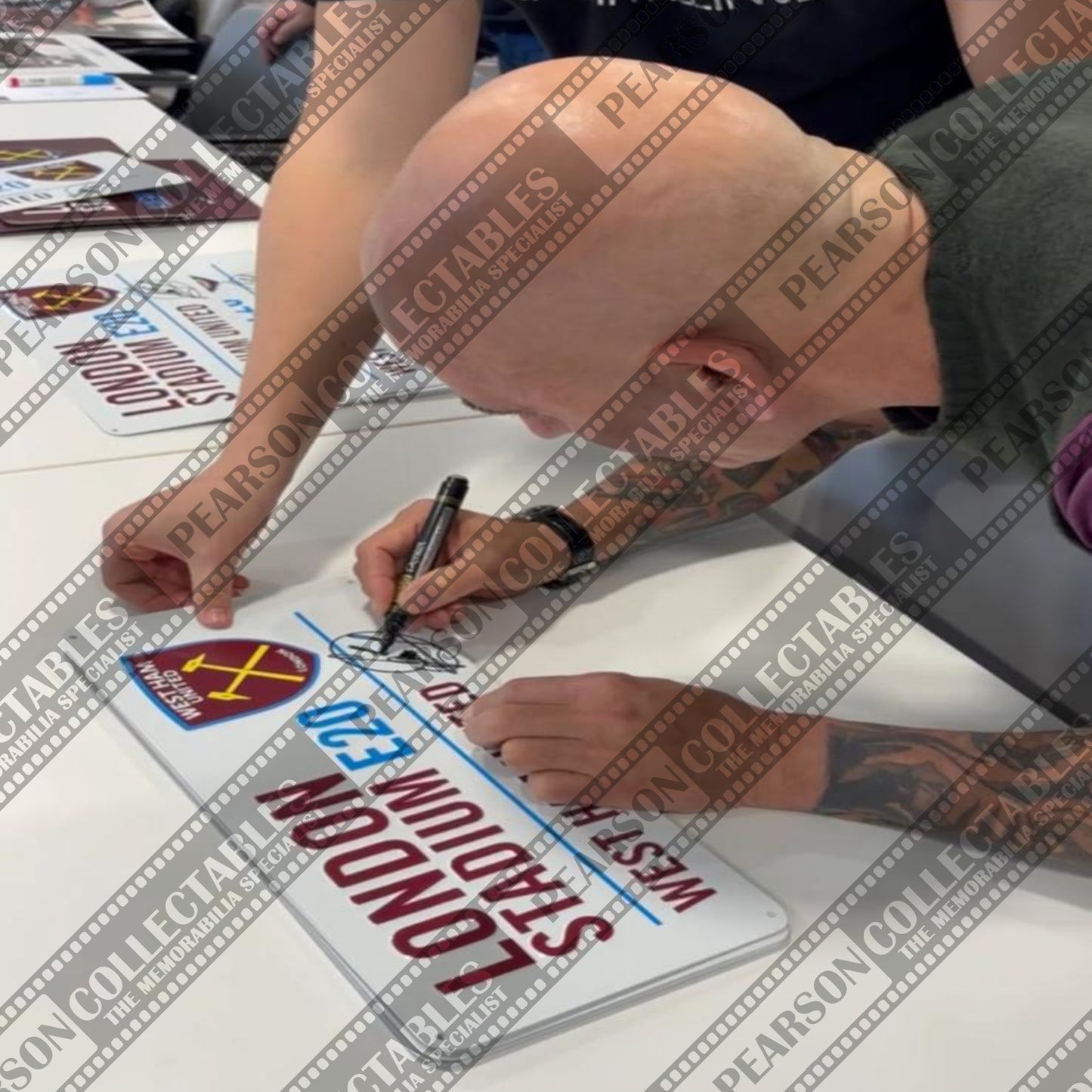 West Ham United - Paolo Di Canio 'London Stadium' Signed Street Sign Display
