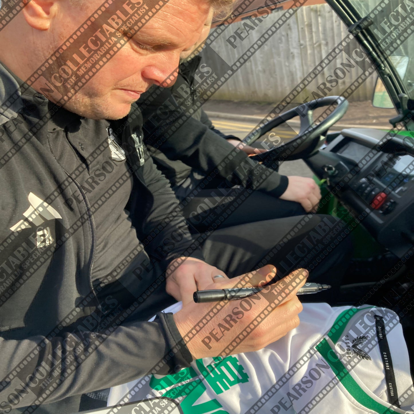 Eddie Howe Signed Newcastle United 2022/23 3rd Football Shirt