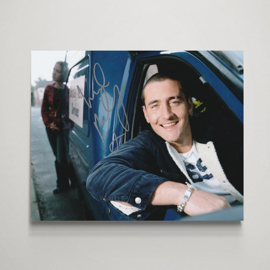 Will Mellor 'Two Pints Of Larger...' Autograph Photo