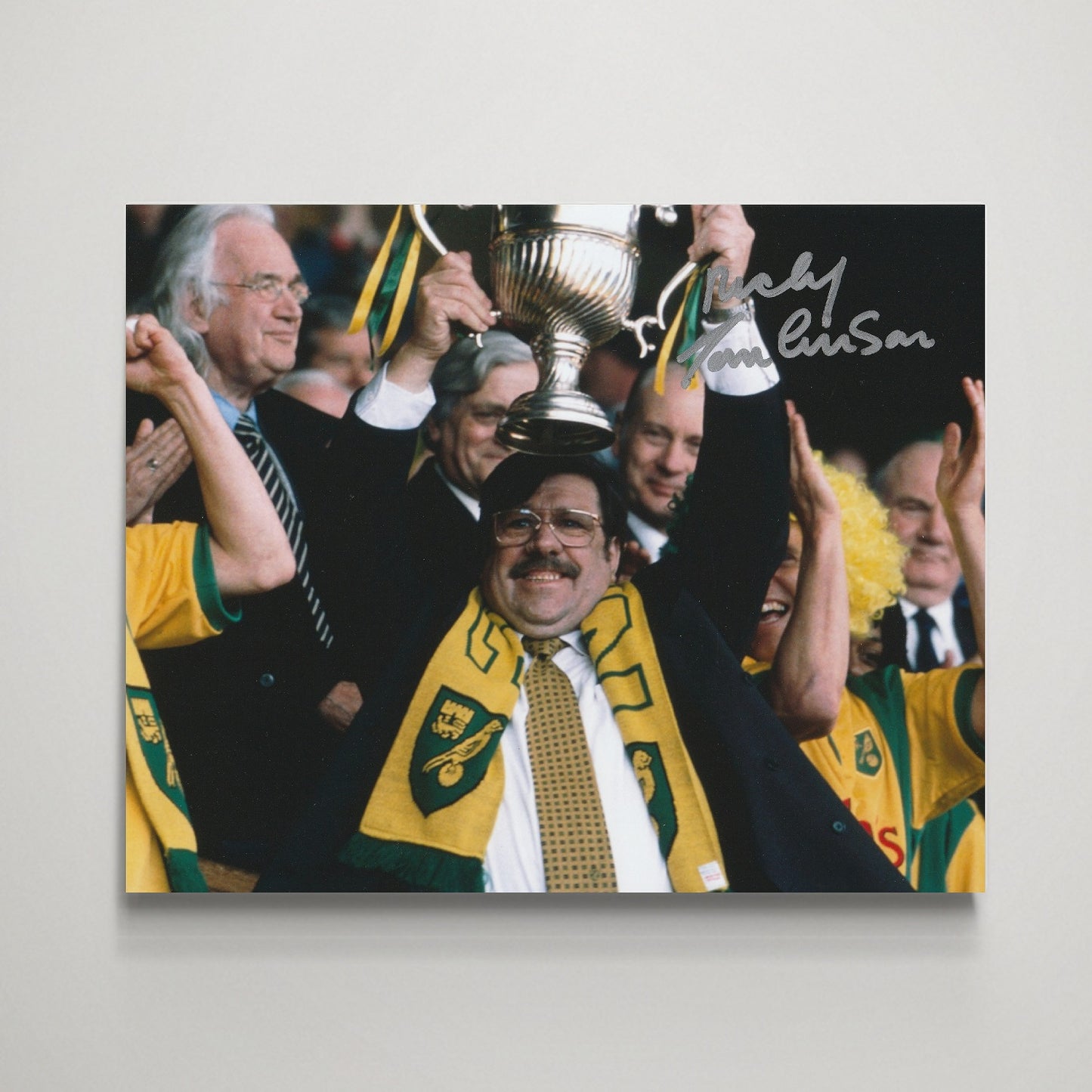 Ricky Tomlinson 'Mike Bassett: England Manager' Autograph Photo