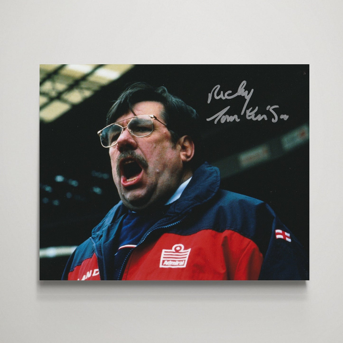 Ricky Tomlinson 'Mike Bassett: England Manager' Autograph Photo